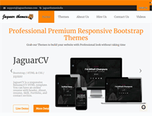 Tablet Screenshot of jaguarthemes.com